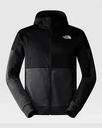 The North Face Fleece Kapuzenpulli Mit Durchgehendem Rv male Asphalt