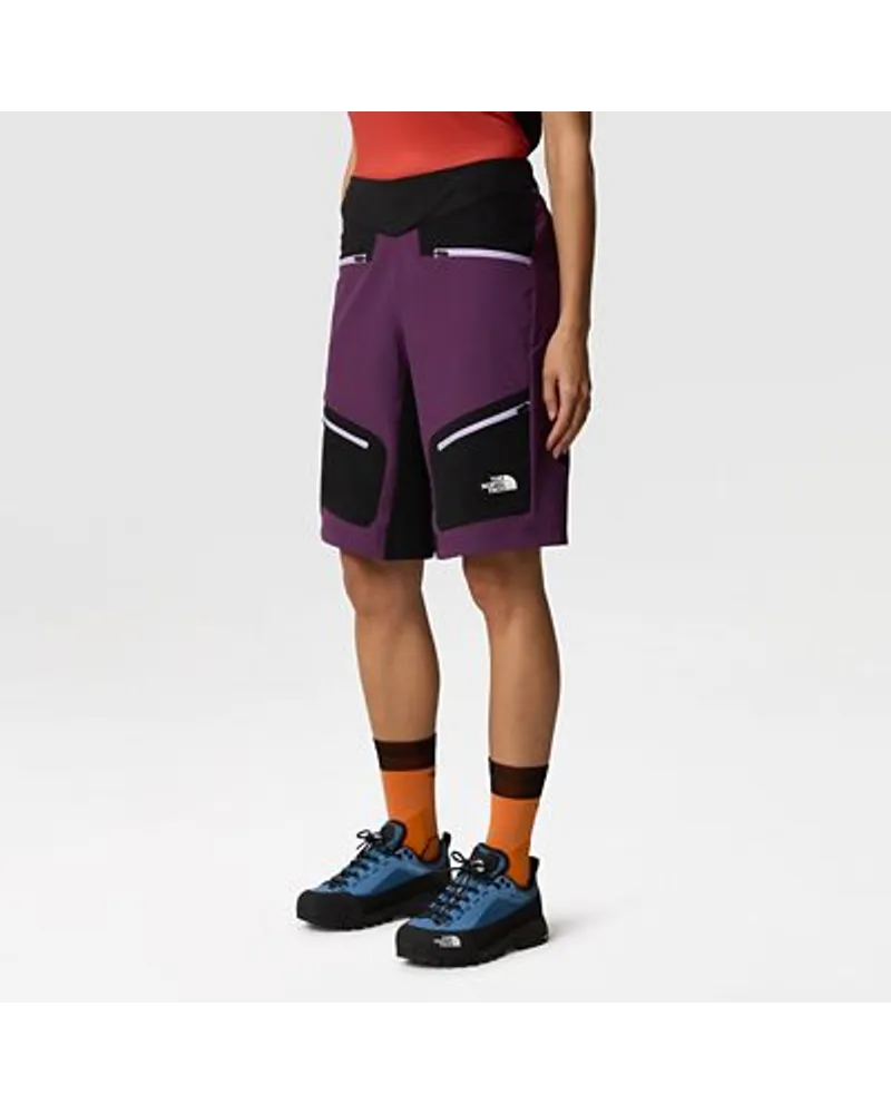 The North Face Trailjammer Shorts Currant Purple-tnf -lite Lilac Black