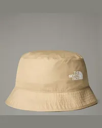 The North Face Sun Stash Sonnenhut Khaki Stone- Dune /XL White