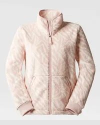 The North Face Campshire Jacke Mit Durchgehendem Rv Moss Digi Zebra Print Pink