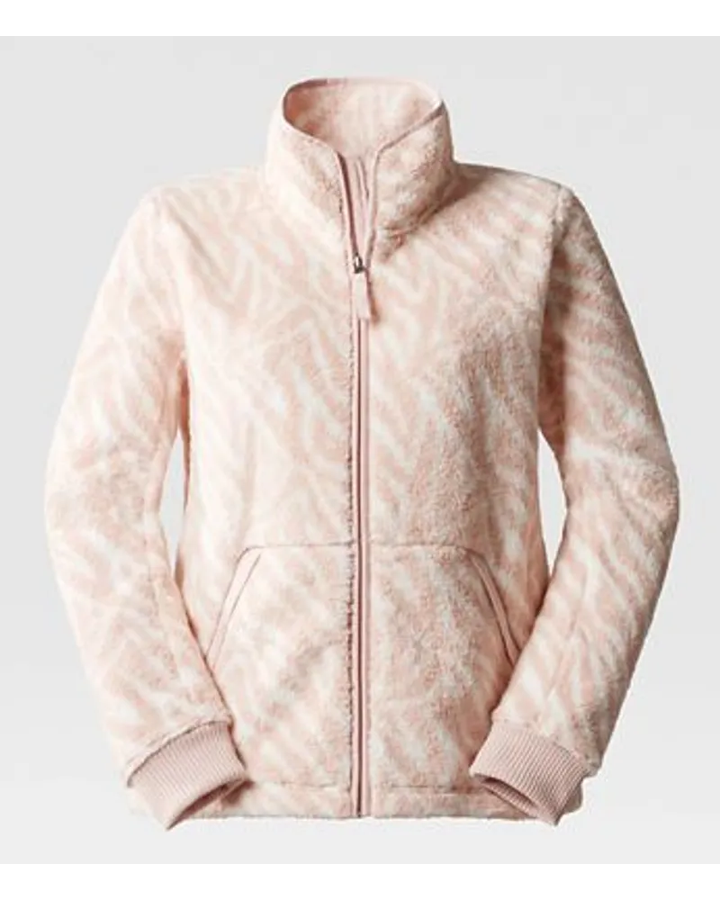 The North Face Campshire Jacke Mit Durchgehendem Rv Moss Digi Zebra Print Pink