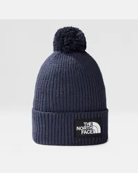 The North Face Tnf Logo Box Beanie Mit Bommel male Summit