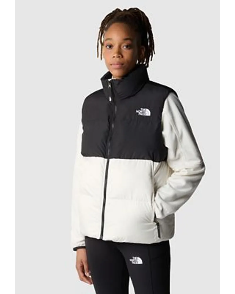 The North Face Saikuru Weste White Dune-tnf Black