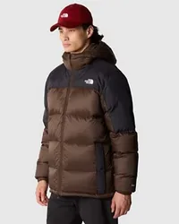 The North Face Diablo Daunenjacke Mit Kapuze Demitasse Brown-tnf Black