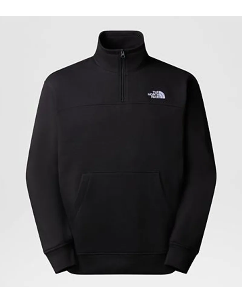 The North Face Essential Pullover Mit 1/4-langem Rv Tnf Black