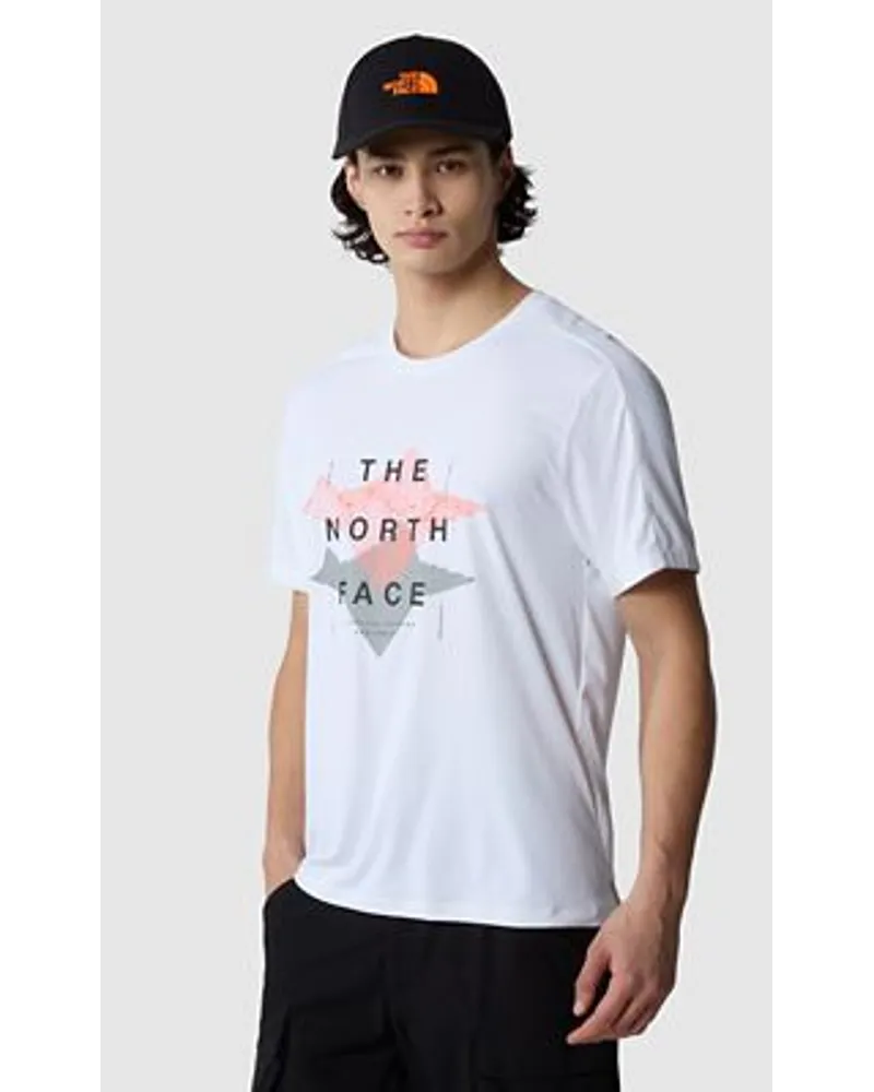 The North Face Kikash T-shirt Tnf White-monument Grey