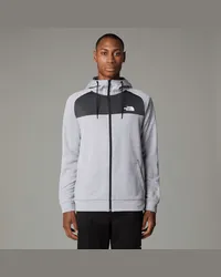 The North Face Reaxion Fleece Kapuzenpulli Mit Durchgehendem Rv male Tnf