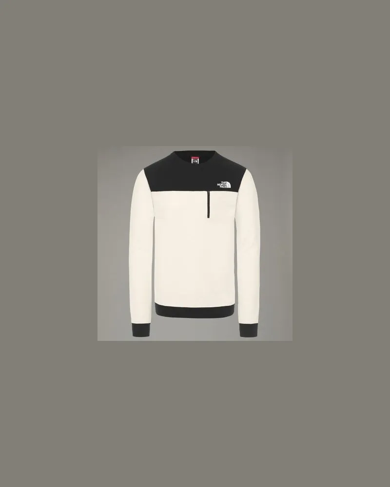 The North Face Light Tech New Peak Pullover Gardenia White/tnf Black