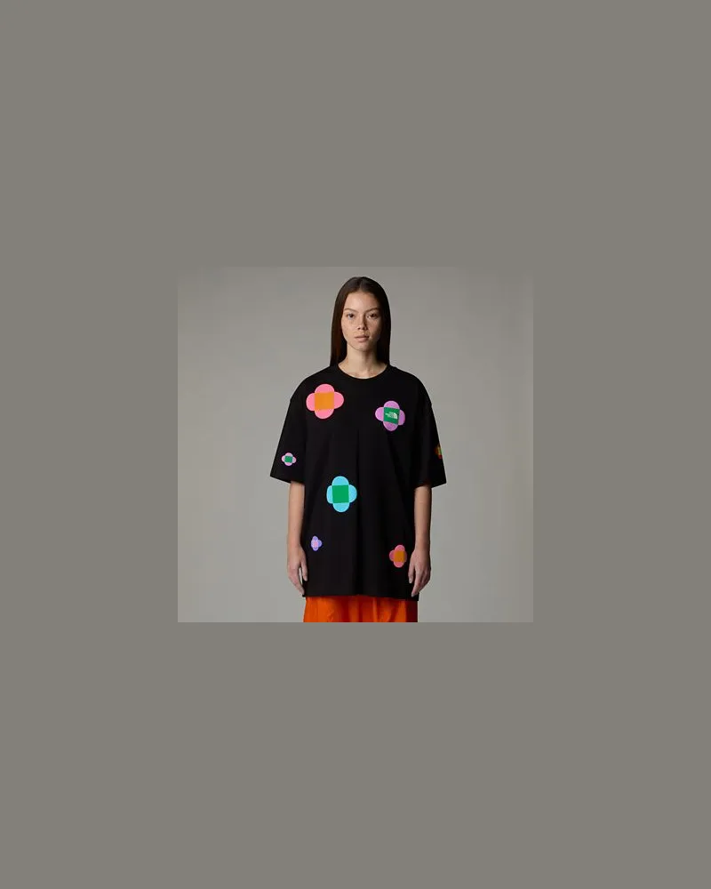 The North Face Tnf X Yinka Ilori Lets Blossom Together T-shirt (unisex) Tnf Black