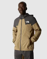 The North Face Winddichte Laufjacke Mit Kapuze male Kelp