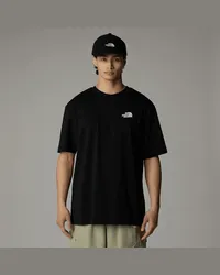 The North Face Simple Dome T-shirt In Oversize male Tnf