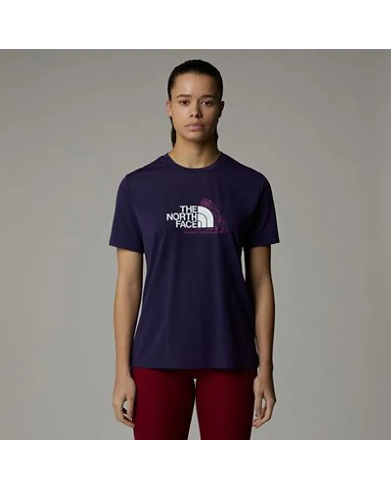 The North Face Foundation Mountain T-shirt Eternal Purple