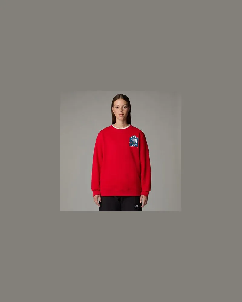 The North Face Anniversary Sweatshirt Tnf Red