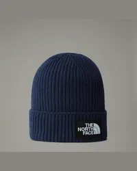 The North Face Tnf Logo Box Beanie Mit Umschlag male Summit