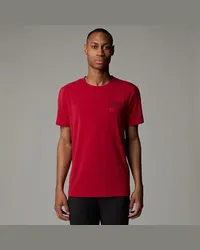 The North Face Lightning T-shirt Mit Grafik Garnet Red