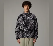 Tnf Fleeski Pullover-fleece Mit 1/4-langem Rv Tnf 3d Summit Mesh Print