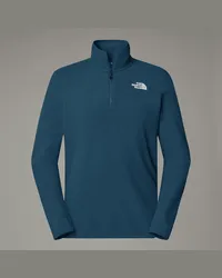 The North Face 100 Glacier Fleece Mit 1/4-langem Rv male Mallard