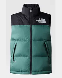 The North Face 1996 Retro Nuptse Weste Für Jugendliche Dark Sage/tnf Black male Dark