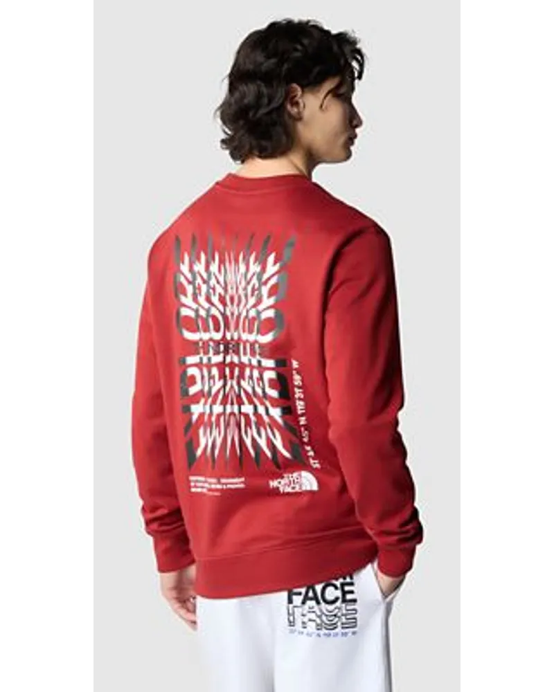 The North Face Coordinates Pullover Iron Red