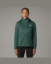 The North Face Lixus 2.0 Fleece Kapuzenpulli Heather-tnf Black female Dark