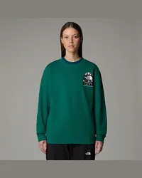 The North Face Anniversary Sweatshirt Ever Green