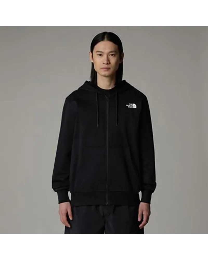 The North Face Simple Dome Kapuzenpulli Mit Durchgehendem Rv Tnf Black