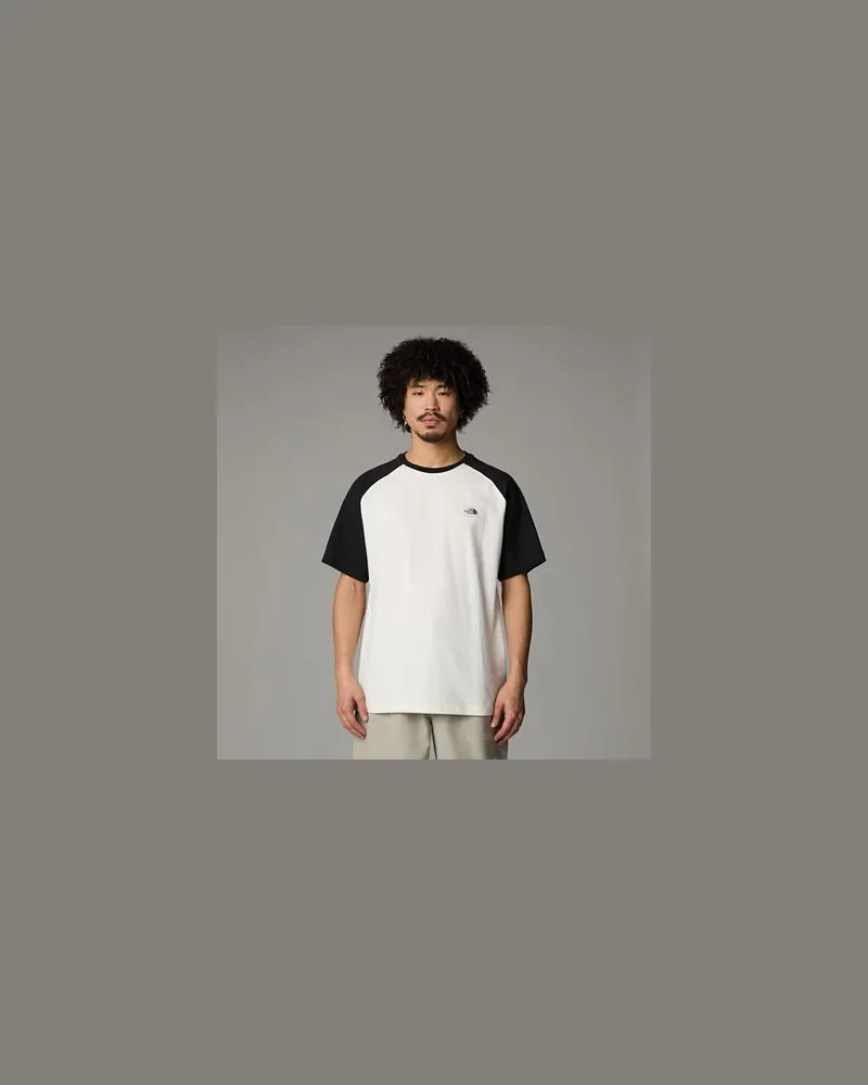 The North Face Heritage T-shirt White Dune-tnf Black