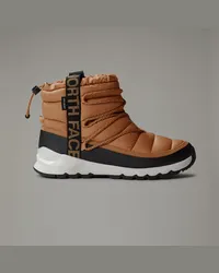 The North Face Thermoball™ Wasserdichte Winterstiefel Mit Schnürung Almond Butter/tnf Black female Almond