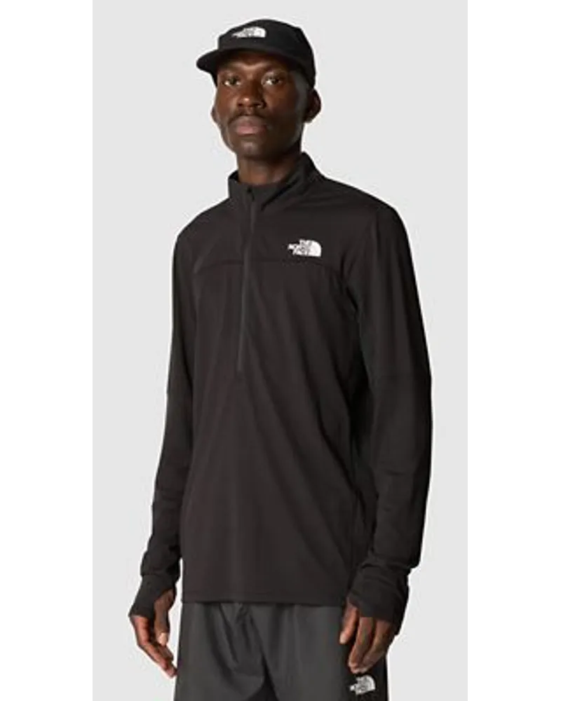 The North Face Sunriser Langarm Top Mit 1/4 Langem Rv Tnf Black