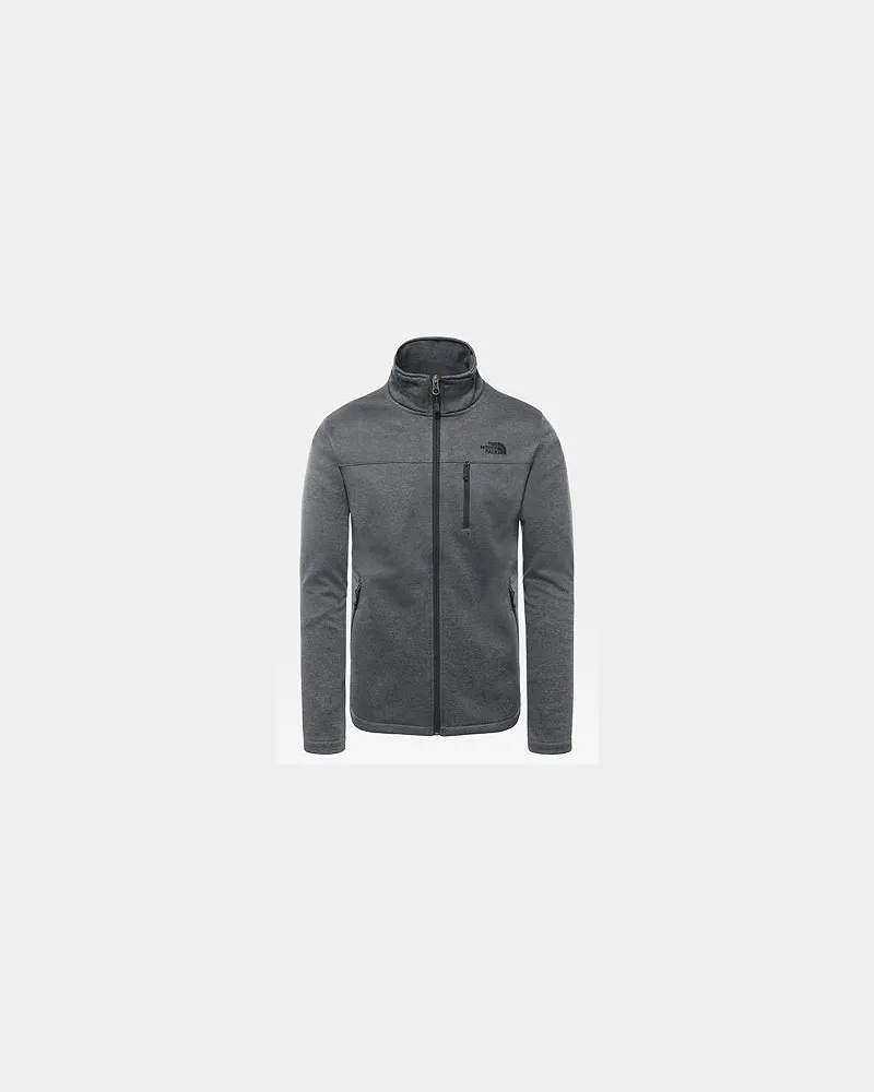 The North Face Lixius Fleecejacke Mit Durchgehendem Rv Tnf Medium Heather Grey