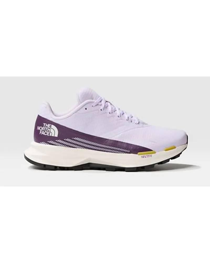 The North Face Vectiv Levitum Trailrunningschuhe Icy Lilac/ Currant Black