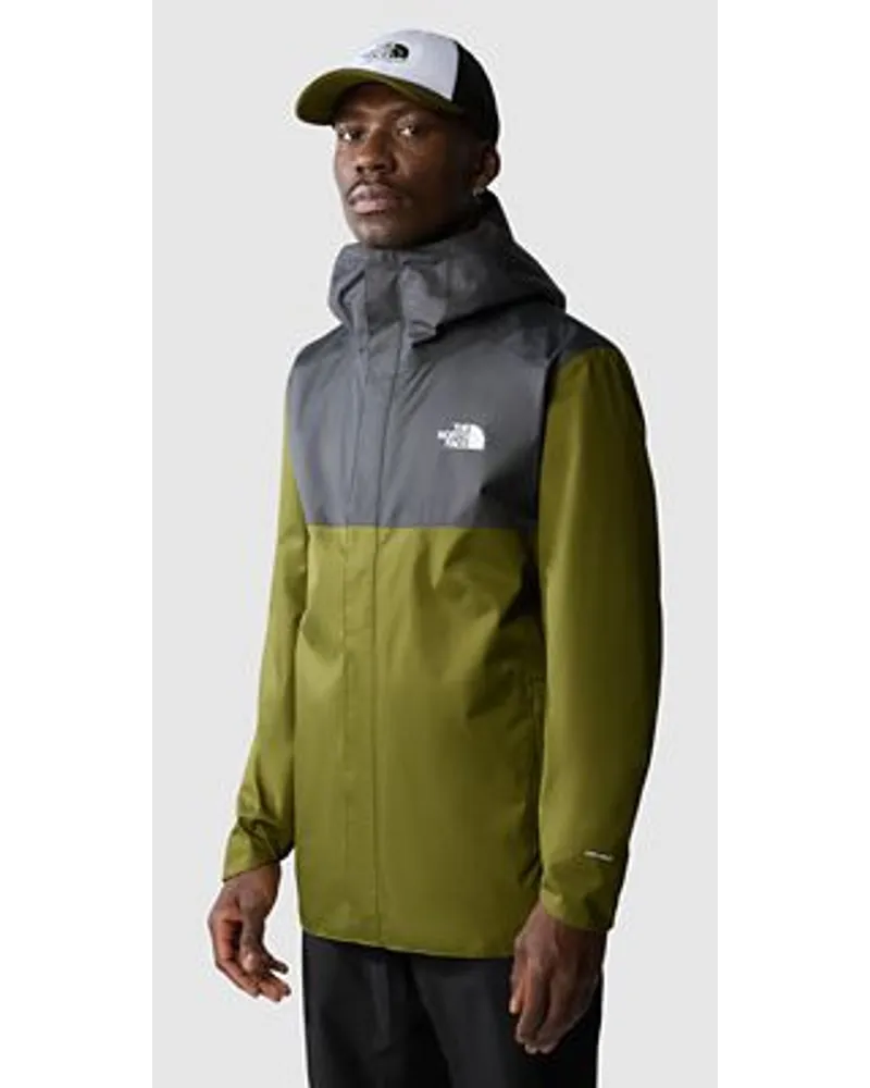 The North Face Quest Zip-in-jacke Forest Olive-asphalt Grey