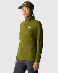 The North Face 100 Glacier Fleece Mit Durchgehendem Rv Forest Olive