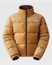 The North Face 1992 Nuptse Wendejacke Almond Butter-coal Brown