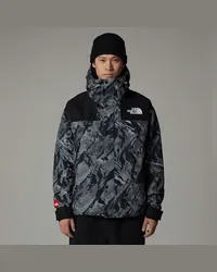 The North Face Mountain Mono Kurze Jacke Tnf Black 3d Summit Mesh Print/tnf Black male Tnf