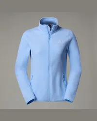 The North Face 100 Glacier Fleece Mit Durchgehendem Rv Cornflower