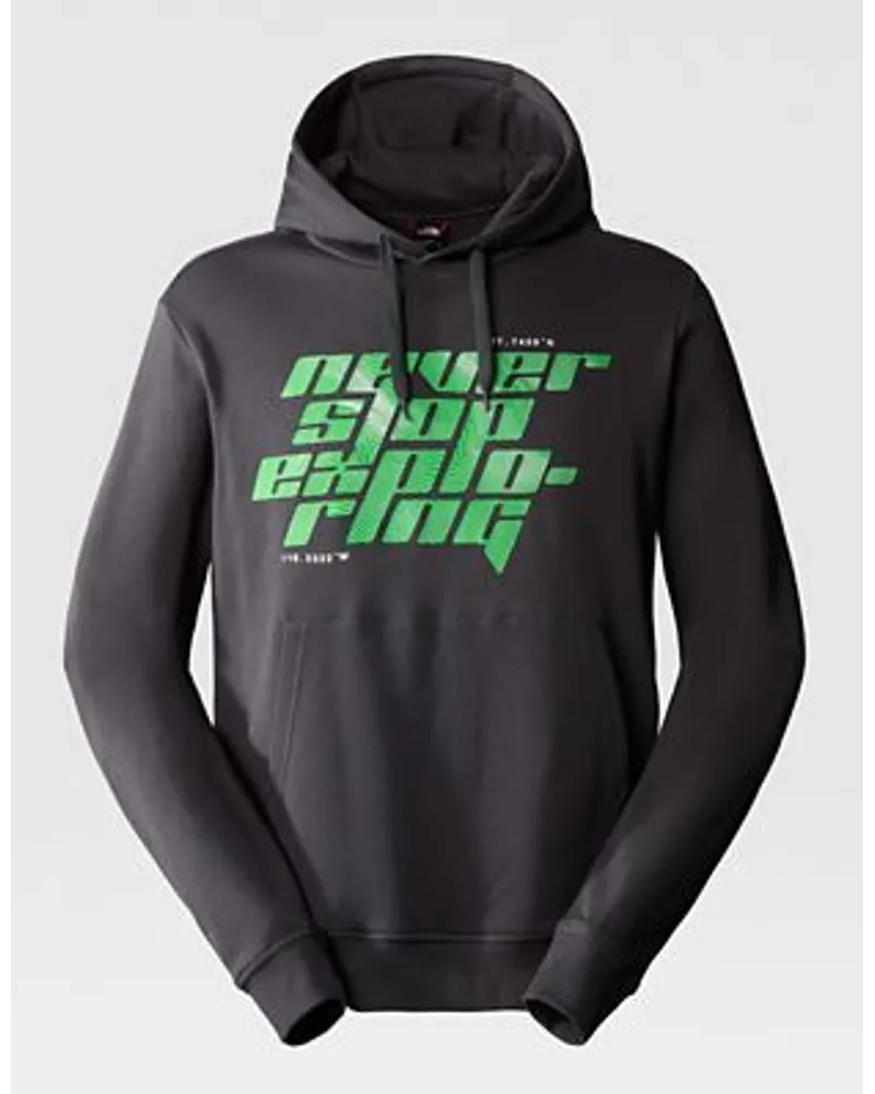 The North Face Graphic Kapuzenpulli Asphalt Grey