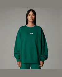 The North Face Essential Sweatshirt female Evergreen