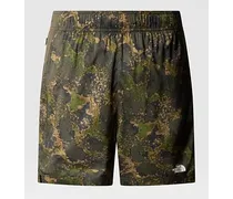 24/7 Shorts Mit Aufdruck Forest Olive Moss Camo Print-new Taupe