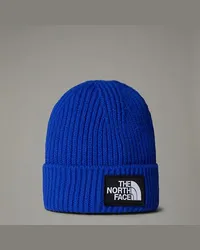 The North Face Tnf Box Logo Cuff Beanie Für Kleinkinder Tnf Unisex Blue