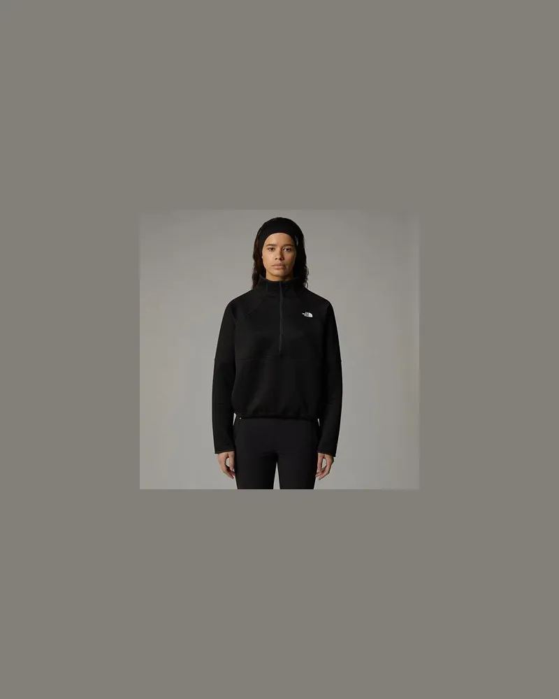 The North Face Vertical Thermal Fleece Mit 1/4-langem Rv Tnf Black