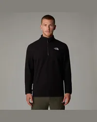 The North Face 100 Glacier Fleece Mit 1/4-langem Rv Tnf -npf Black