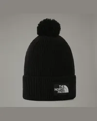 The North Face Tnf Logo Box Beanie Mit Bommel male Tnf