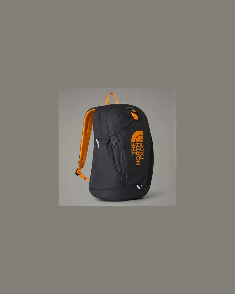 The North Face Mini Recon Rucksack Für Jugendliche Asphalt -cone Orange-npf Grey