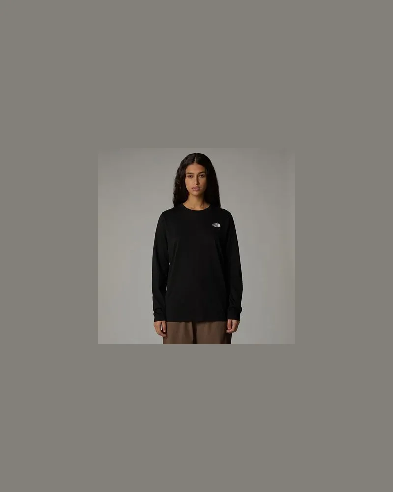 The North Face Simple Dome Langarm-shirt Tnf Black