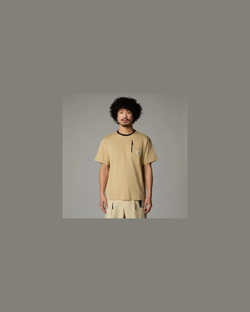 The North Face Heritage T-shirt Mit Tasche Khaki