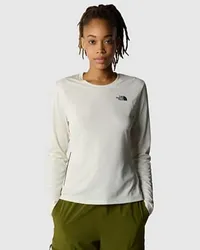 The North Face Lightrange Klein Verstaubares Langarm-shirt Dune White