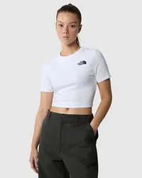 The North Face Kurzgeschnittenes T-shirt Tnf White