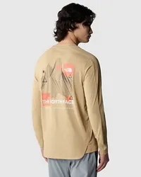 The North Face Kikash Langarm-t-shirt Khaki