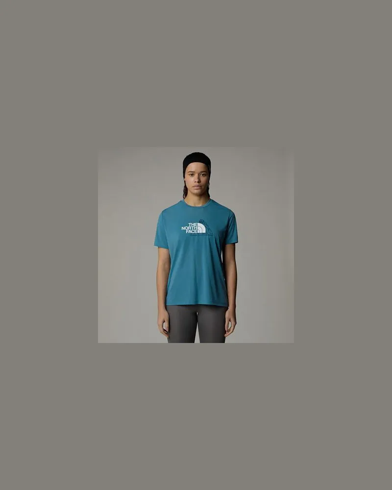 The North Face Foundation Mountain T-shirt Algae Blue